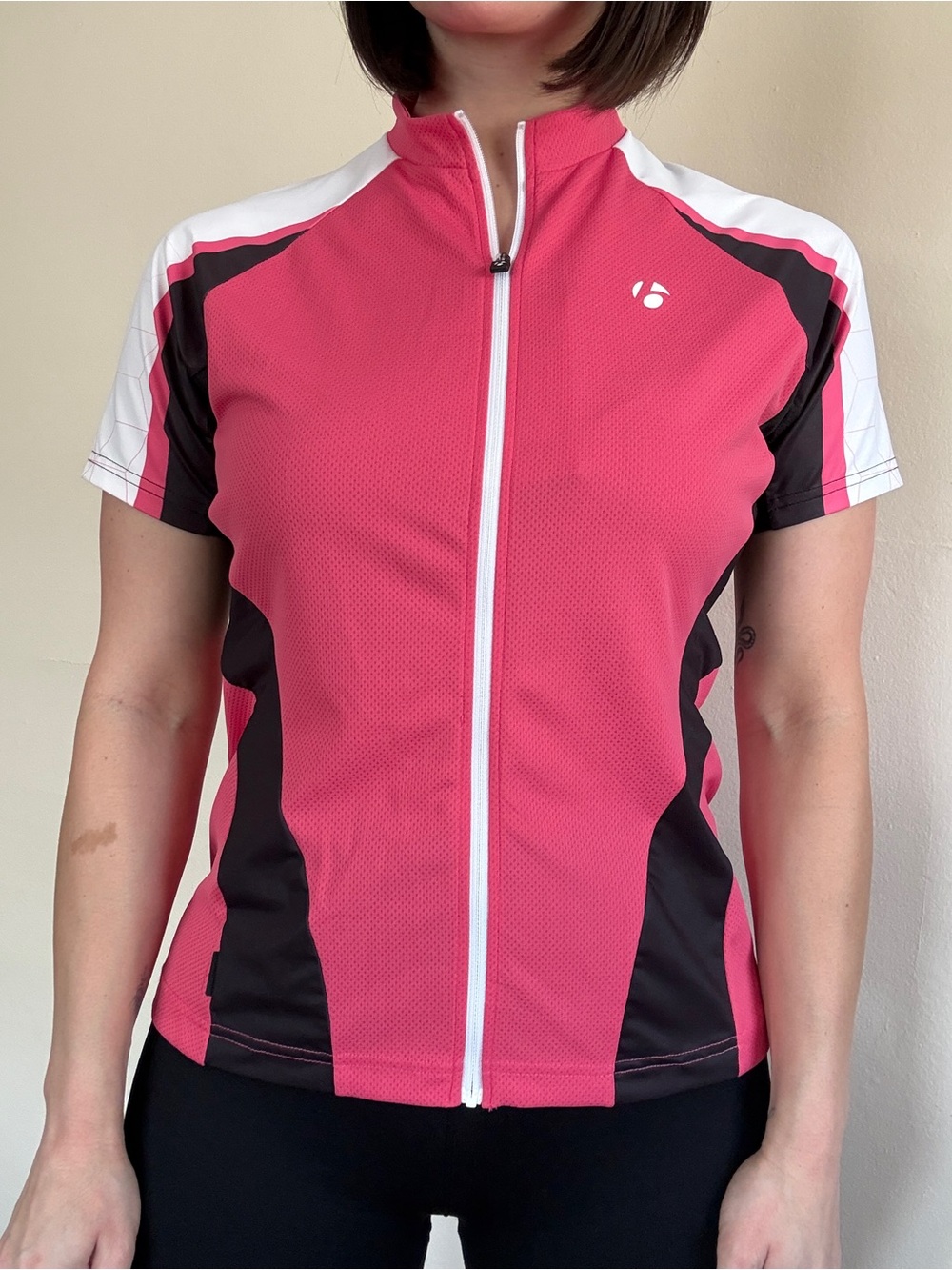 Bontrager Pink Short Sleeve Cycling Jersey L